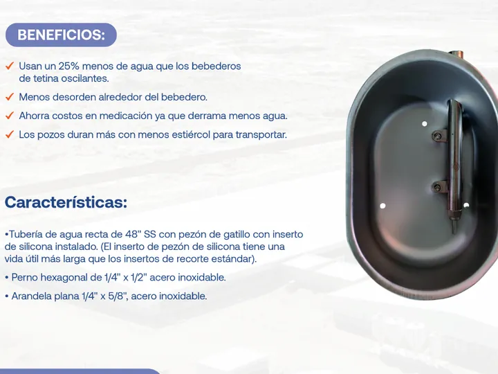 Bebederos de copa NS - página 54 del catálogo