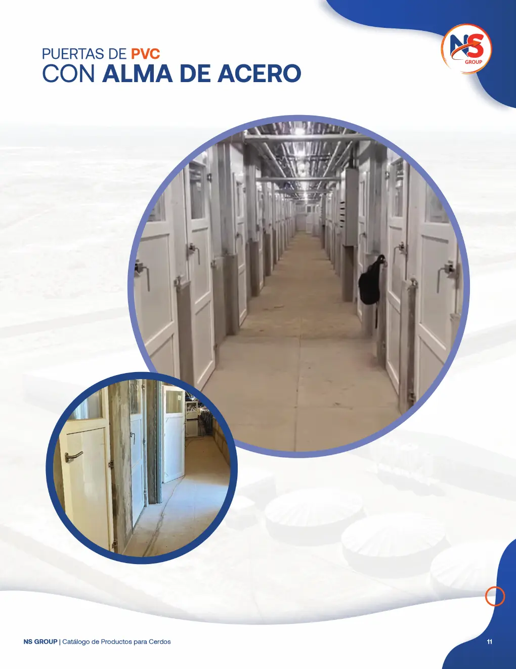 Puertas de PVC con alma de acero - página 11 del catálogo