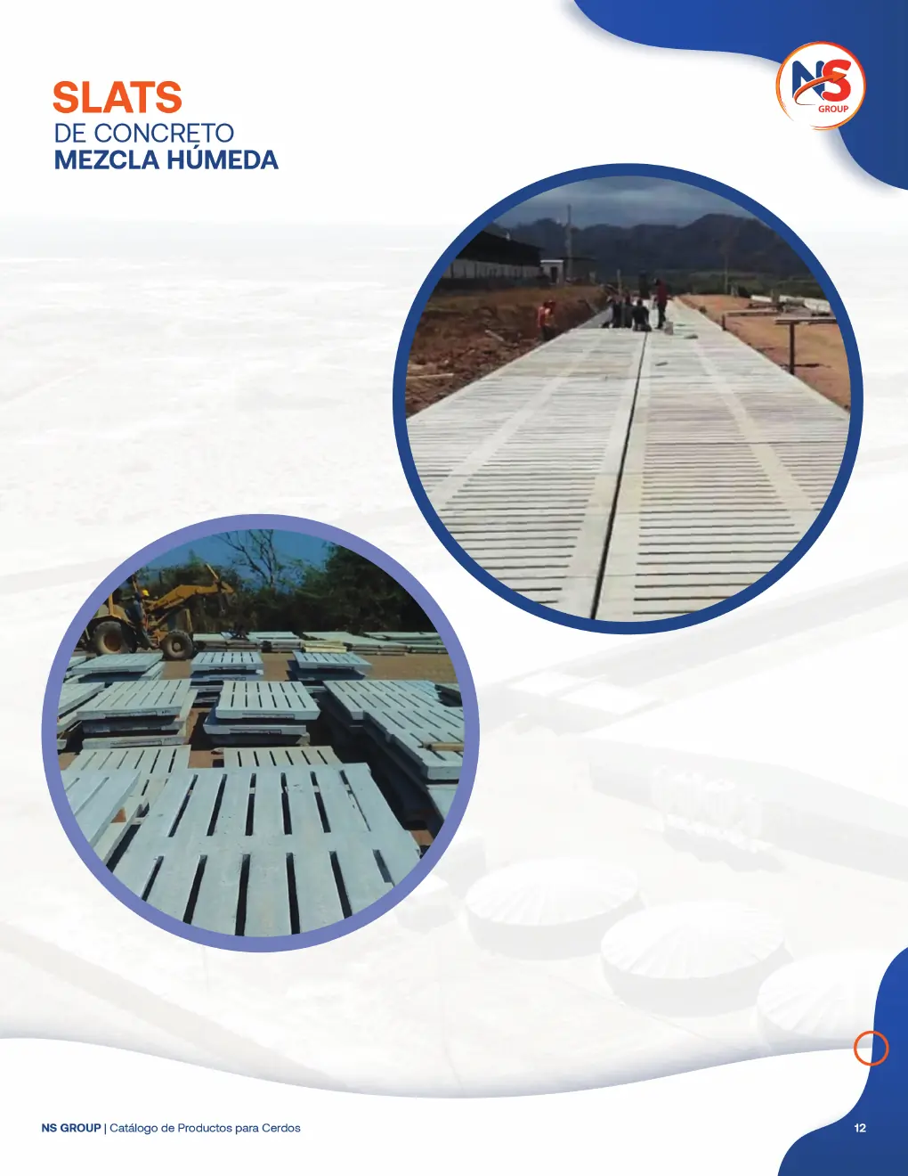 Slats de concreto - mezcla húmeda - página 12 del catálogo