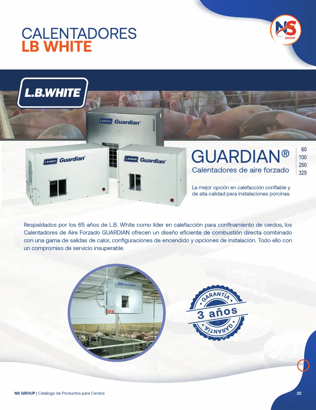 Calentadores L.B. White Guardian - página 22 del catálogo
