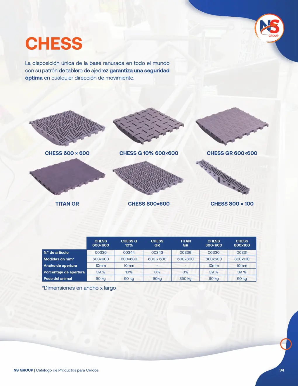 Slats CHESS - página 34 del catálogo