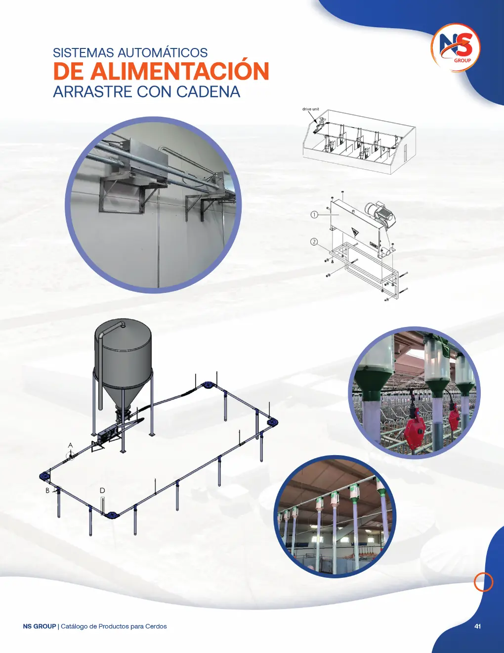 Sistema automático de alimentación por arrastre con cadena - página 41 del catálogo