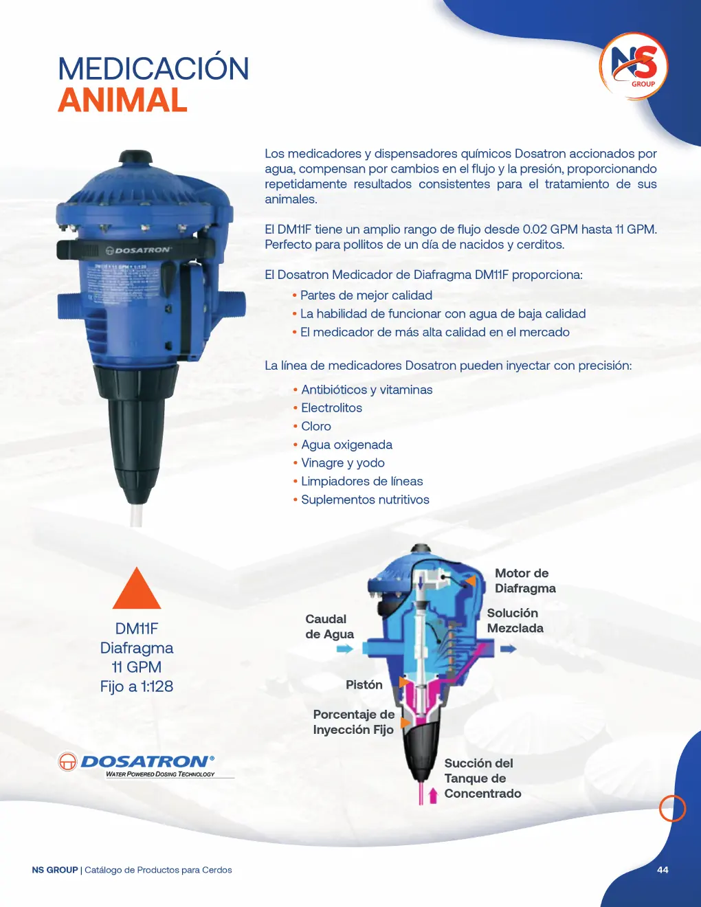 Medicación animal DOSATRON - página 44 del catálogo