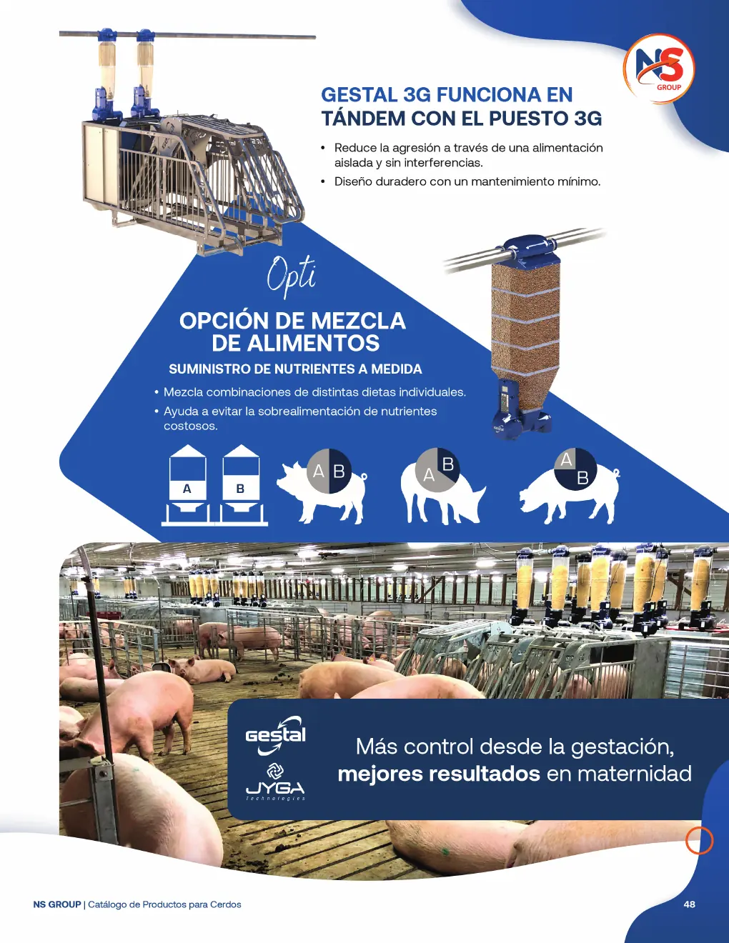 Ficha original de GESTAL - alimentación de precisión, página 48